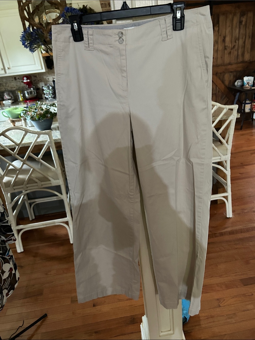 J. Jill Wide Leg Pants in Light Beige